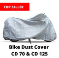 Bike Top Cover Water & Scratch Proof Bike Top Cover Bike PARACHUTE with Pu Coating - Fits for cd70CC, and 125cc all bikes
