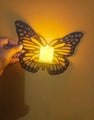 Butterfly Design Wall Shelves - 3 Pcs Set