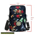 Women's Nylon Printed Shoulder Bag