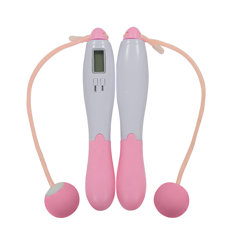 Adult men and women fitness professional electronic wireless cordless timing rope skipping intelligent sports student counting rope skipping wholesale